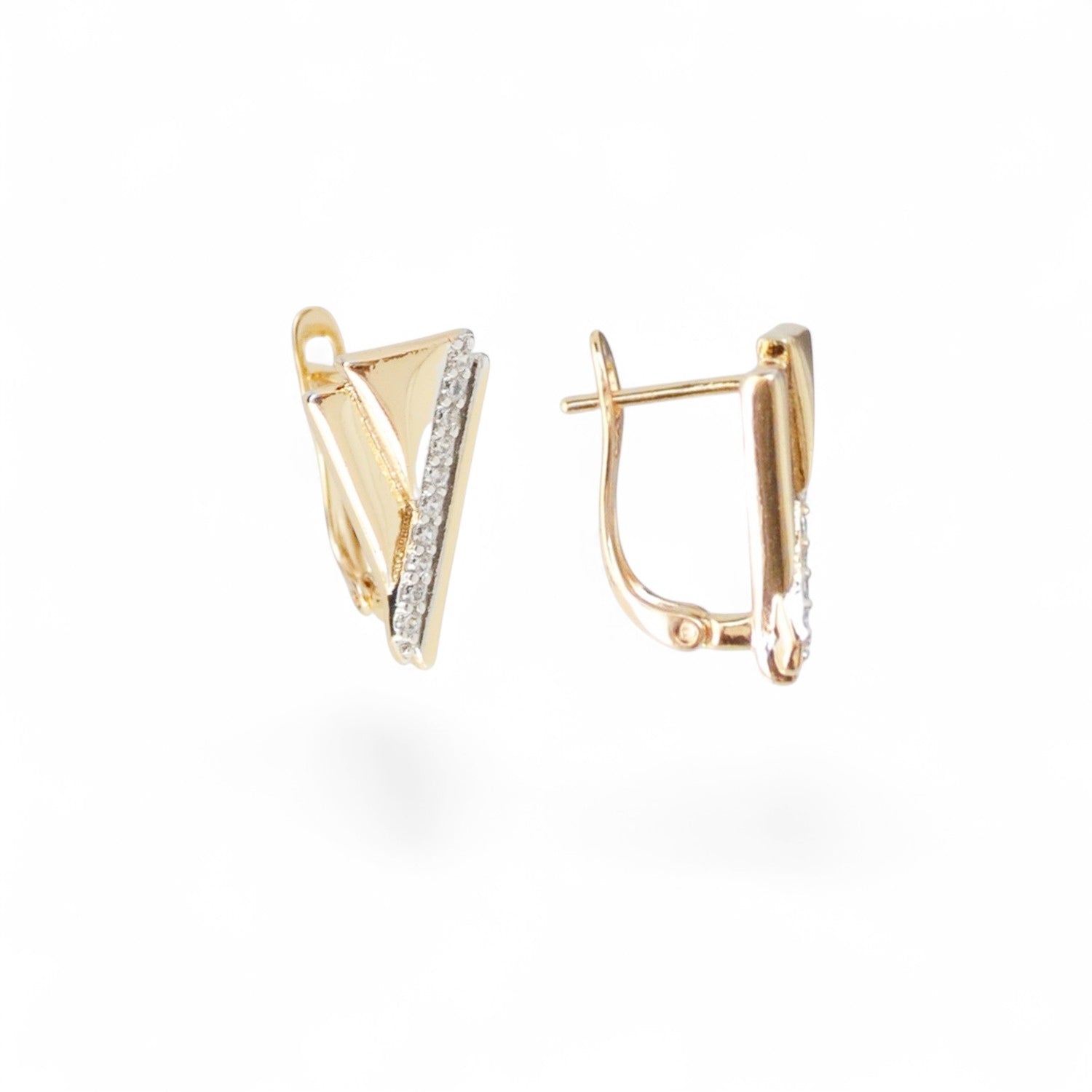 18k Gold Plated Earrings Stylish Gold Accessories