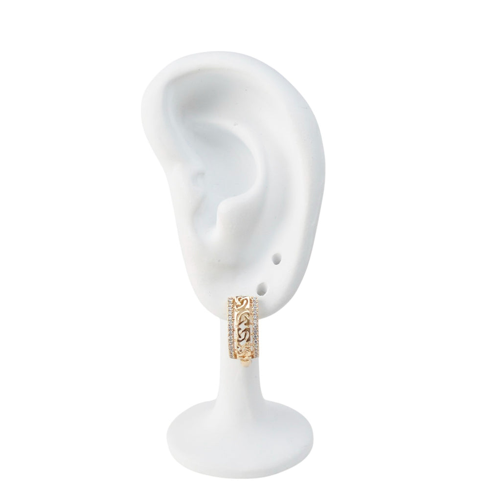18k gold plated earrings gift idea for Her