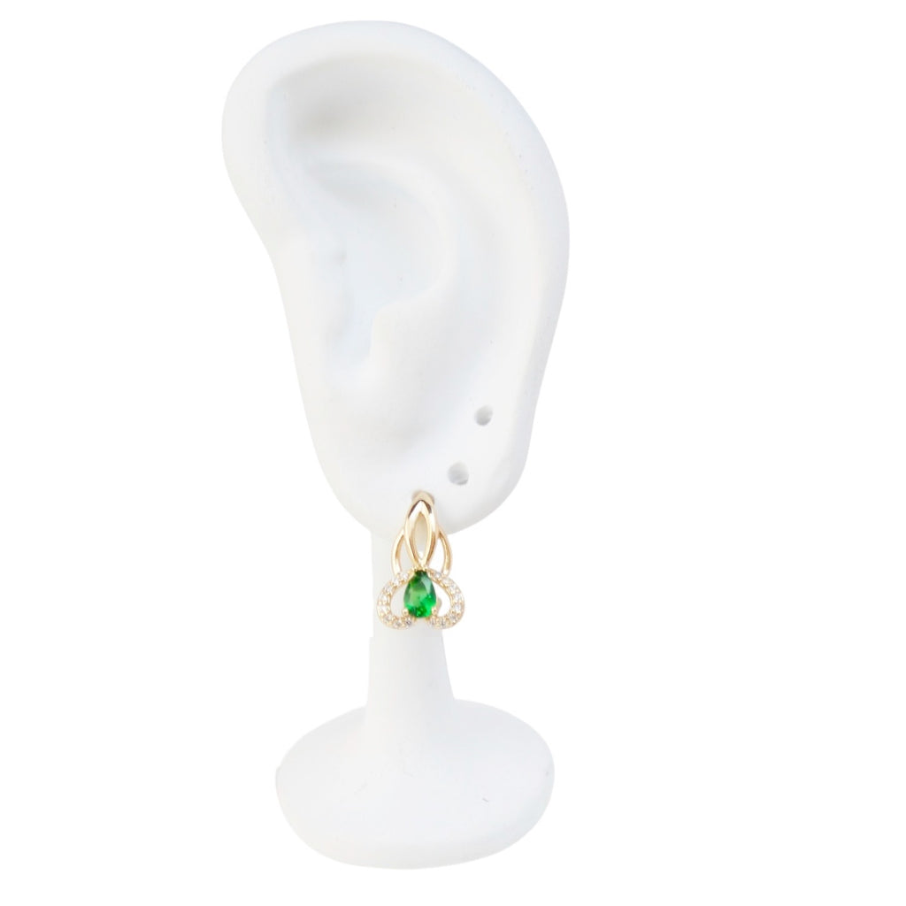 18k Gold Plated Earrings Elegant Statement Jewelry