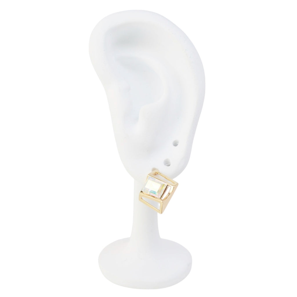 18k Gold Plated Earrings Classic Gold Style