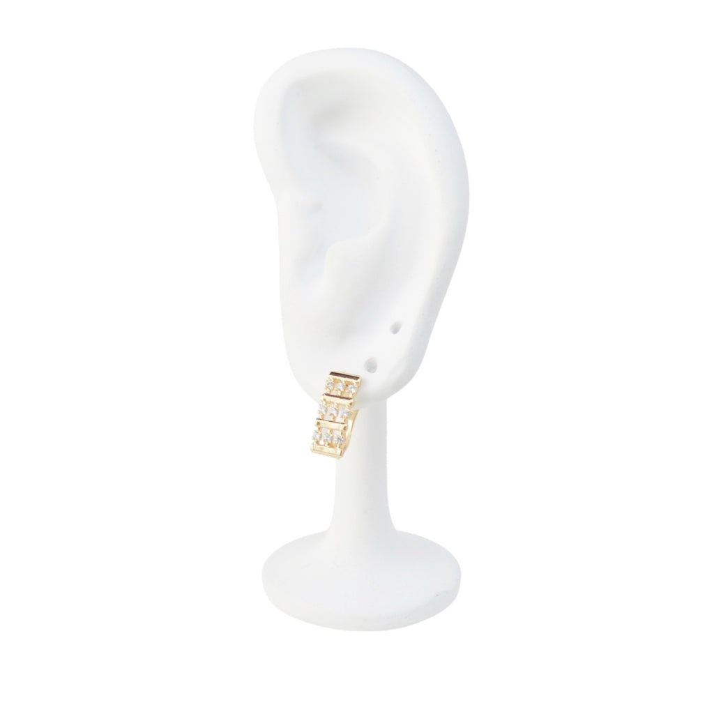 18k Gold Plated Earrings Delicate Jewelry for Gifts