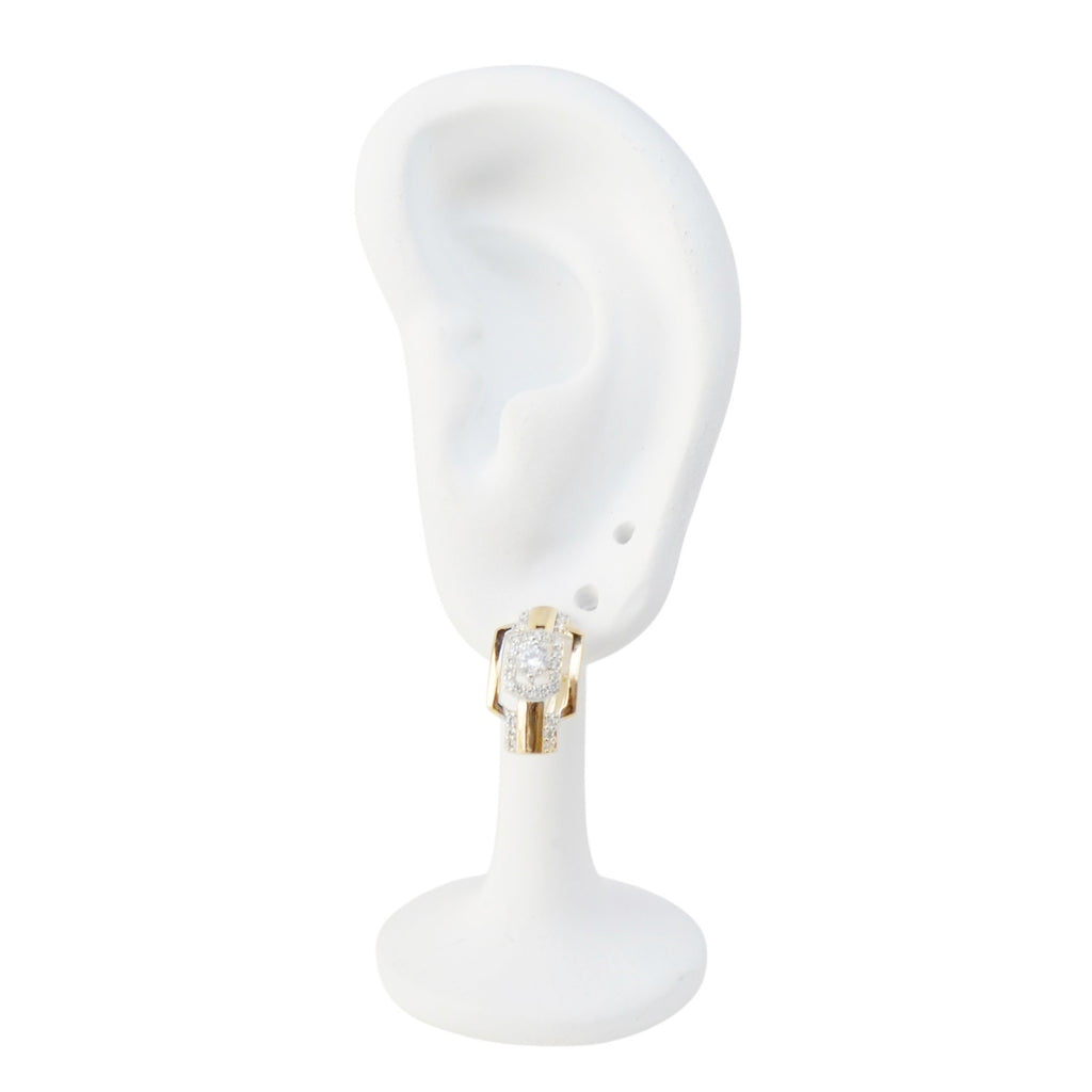 18k Gold Plated Earrings Gold Finish Fashion Jewelry
