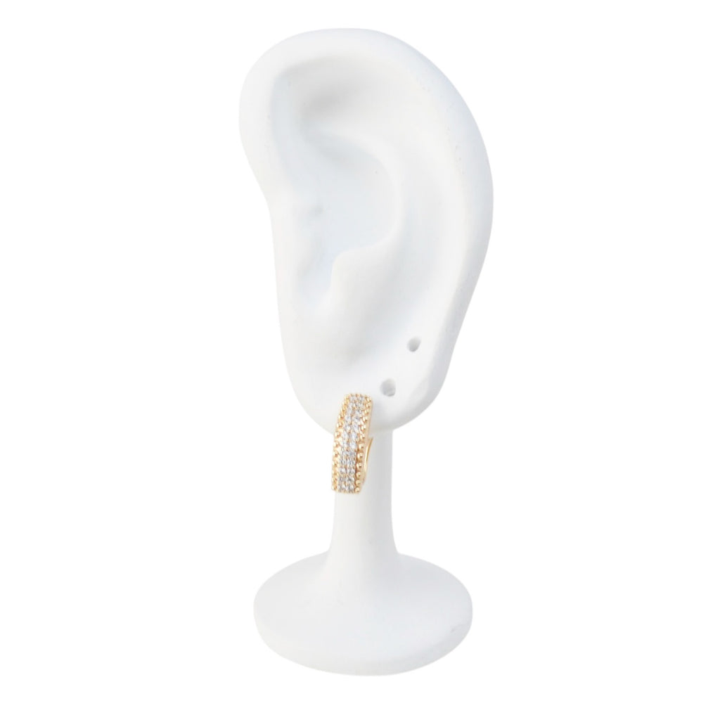 18k Gold Plated Earrings Elegant Jewelry for Work