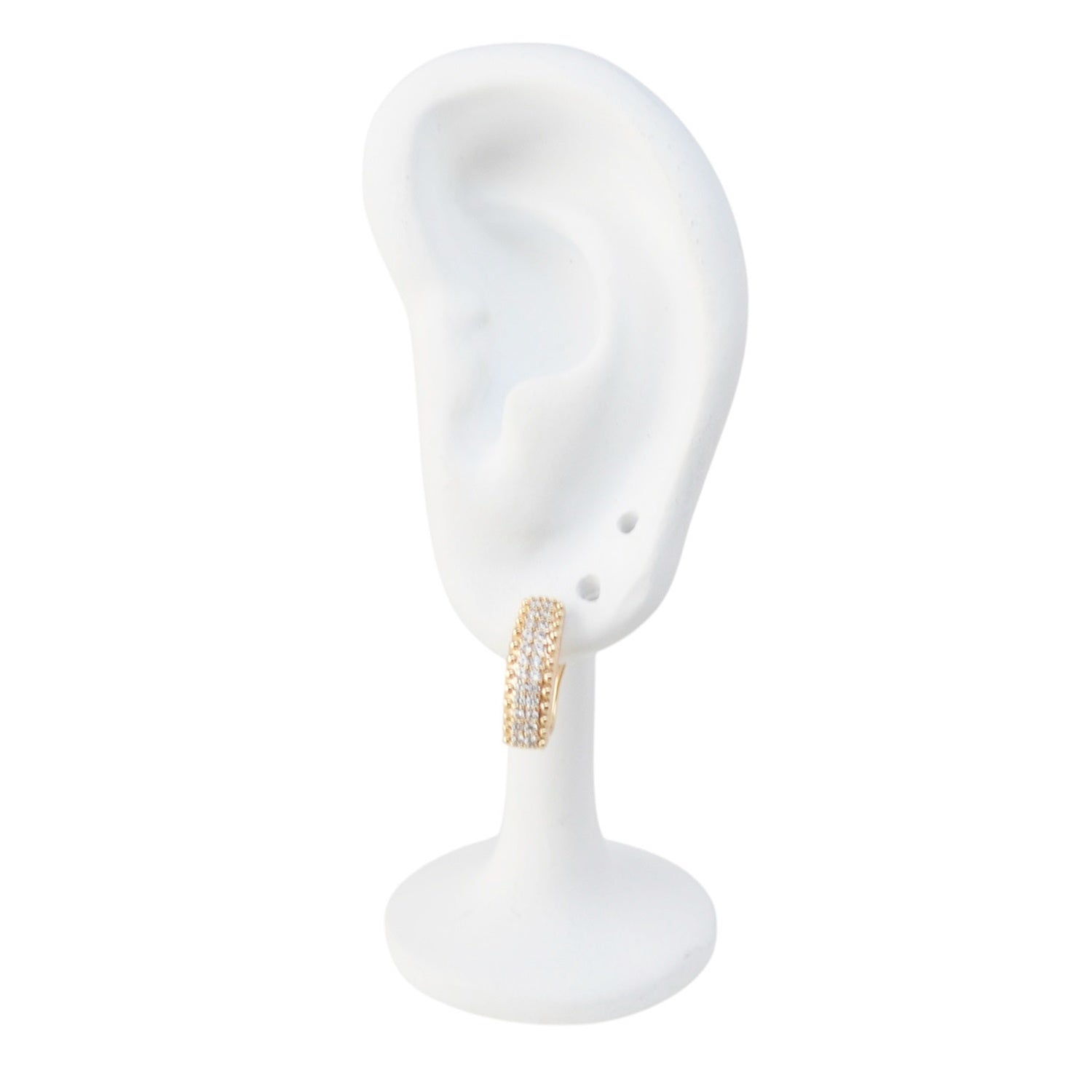 18k Gold Plated Earrings Elegant Jewelry for Work