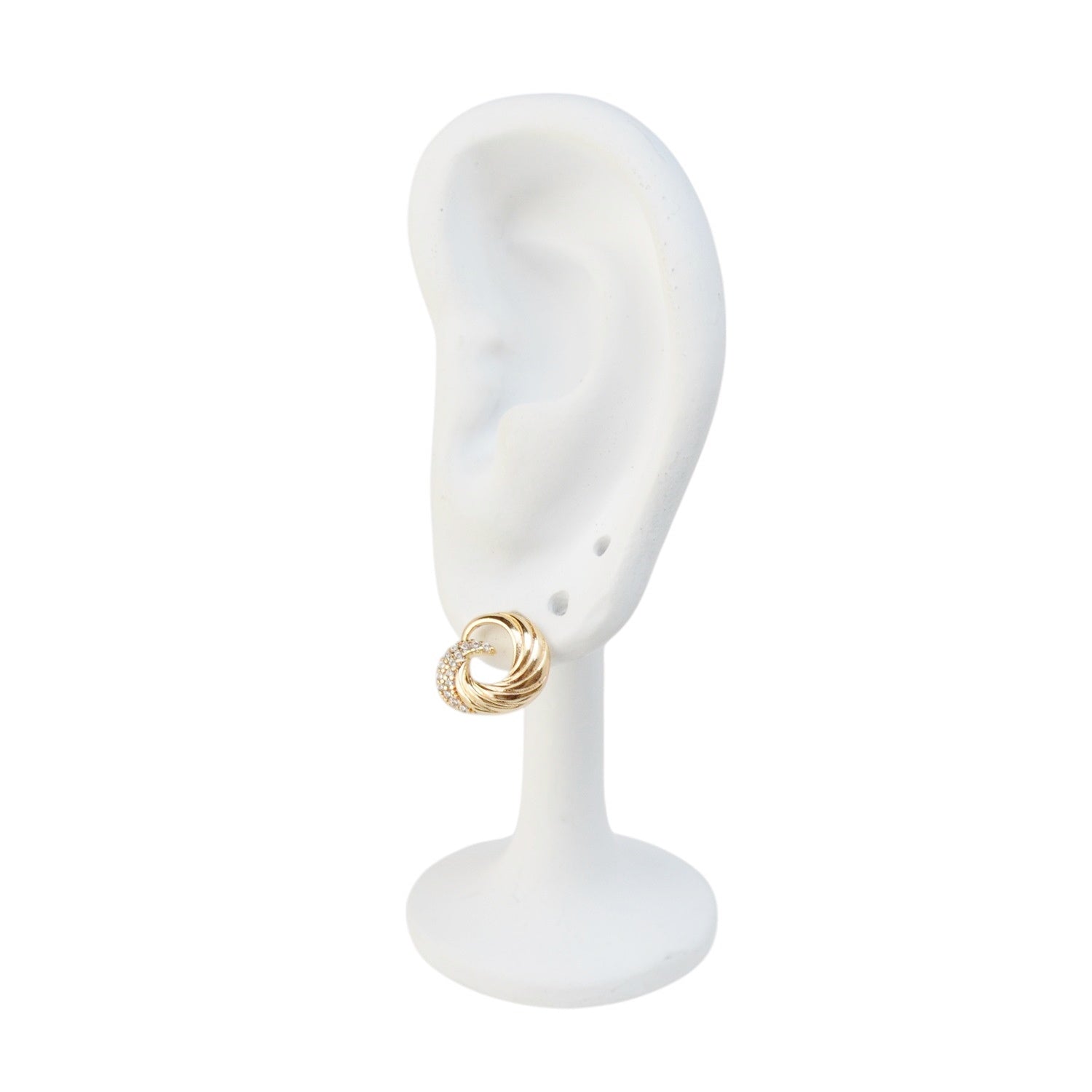 18k Gold Plated Earrings Stylish Gold Fashion Jewelry