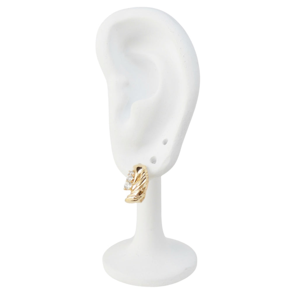 18k Gold Plated Earrings Modern Elegant Accessories