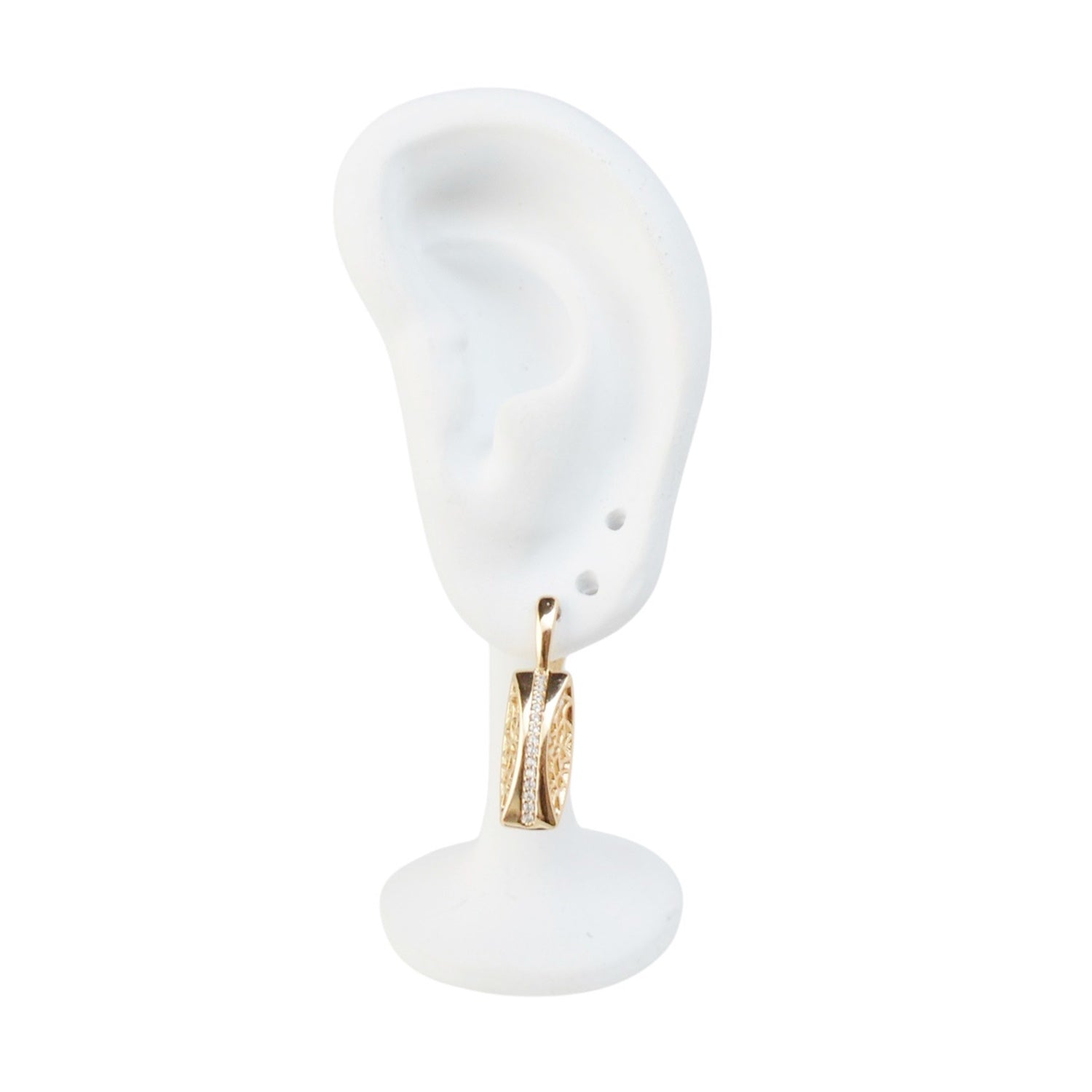 18k Gold Plated Earrings Elegant Gold Jewelry Gift