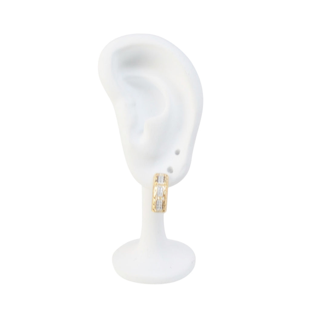 18k Gold Plated Earrings Gold Tone Everyday Fashion