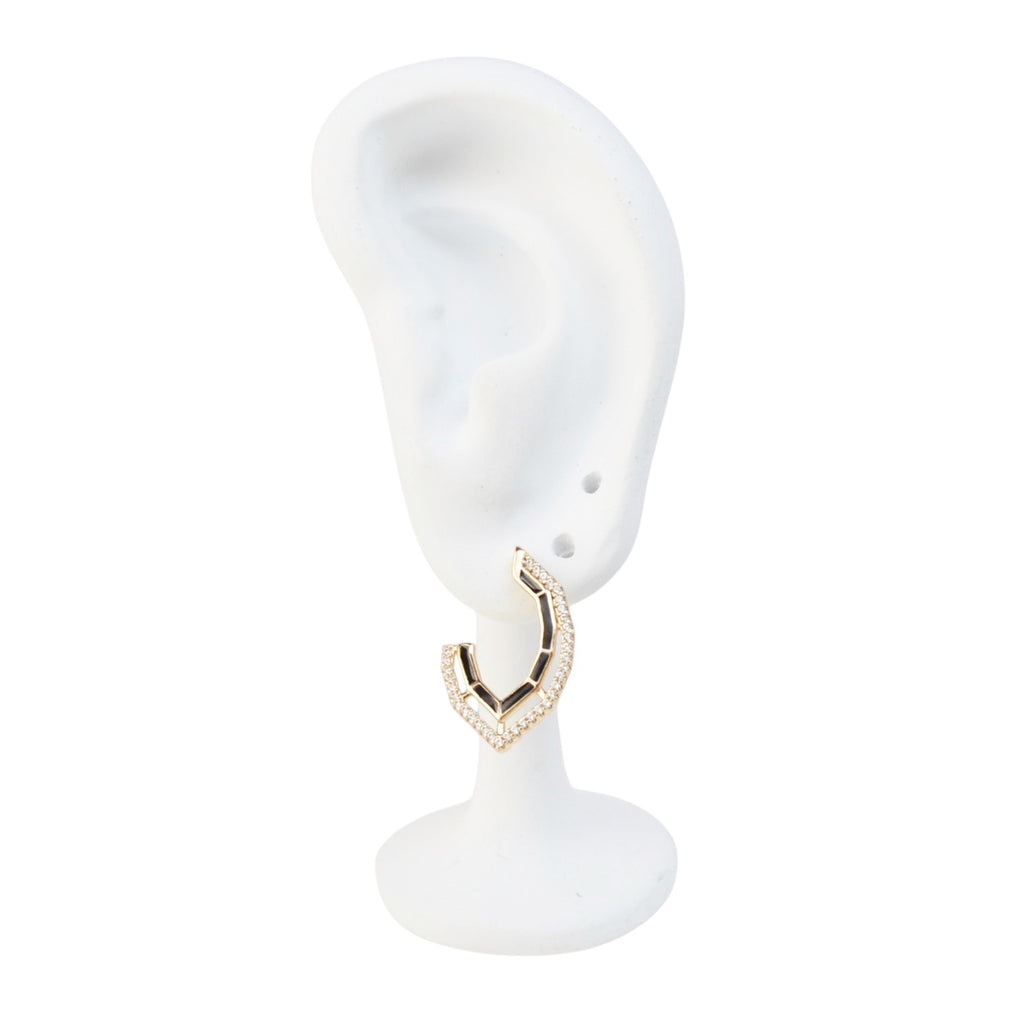 18k Gold Plated Earrings Luxury Style Gift for Mom