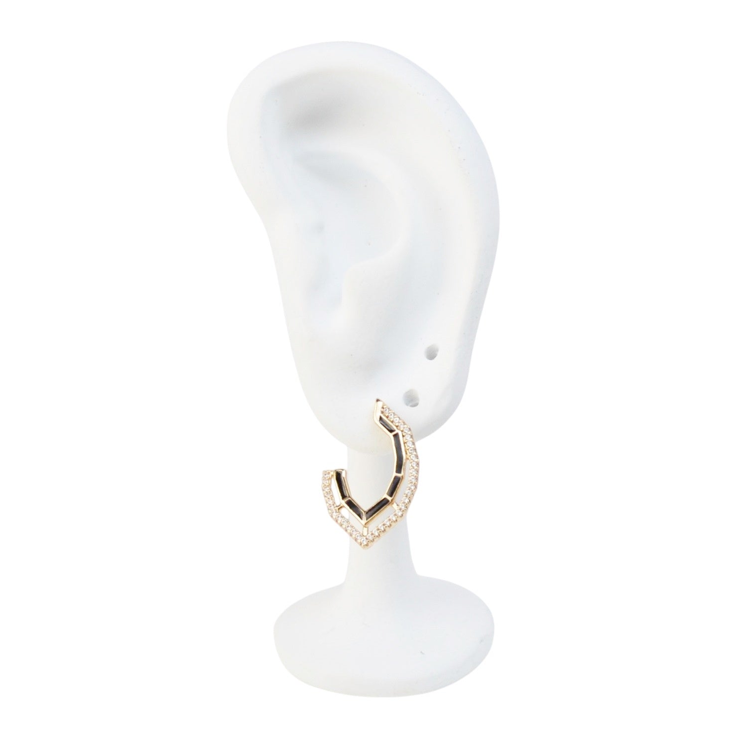 18k Gold Plated Earrings Luxury Style Gift for Mom