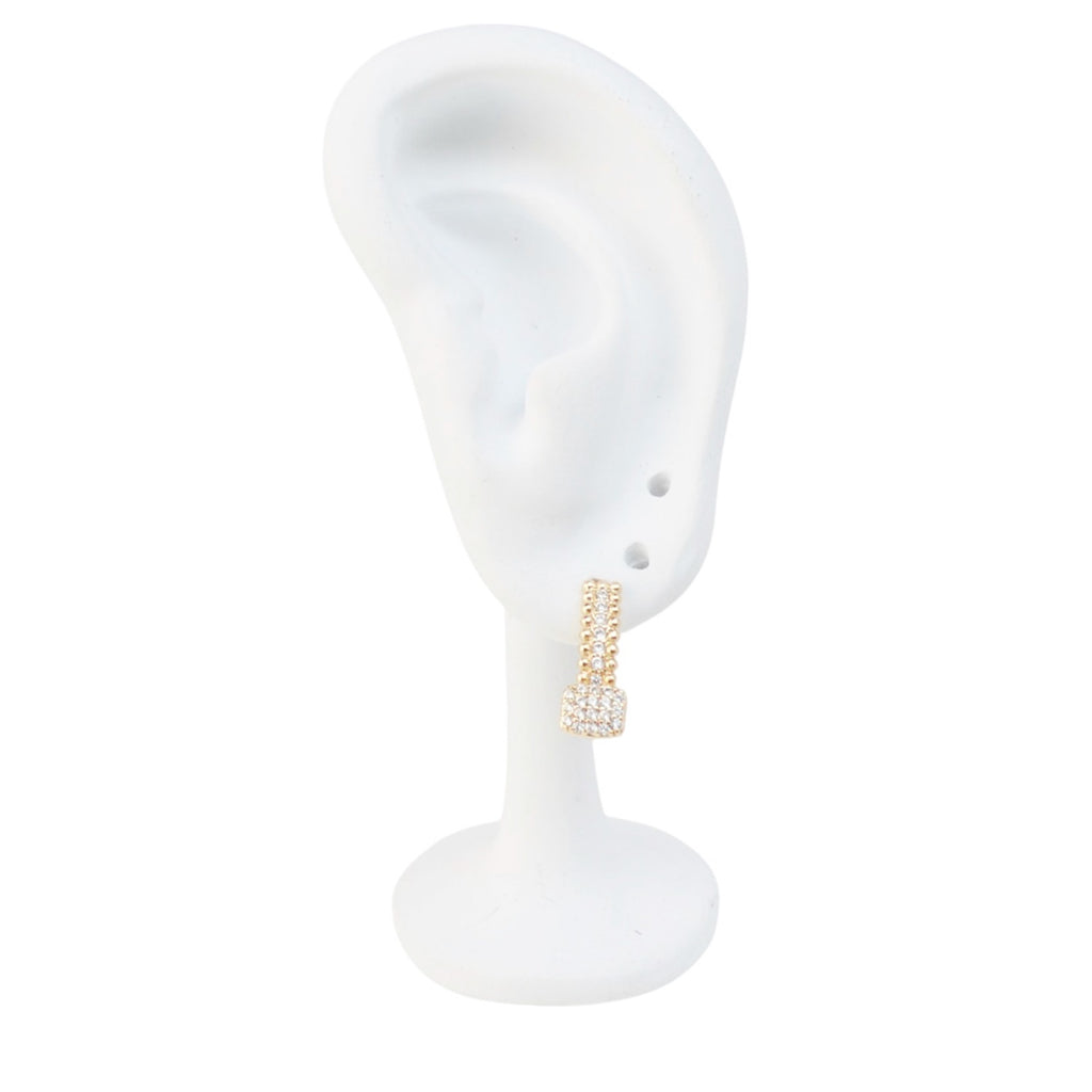 18k Gold Plated Earrings Everyday Gold Fashion