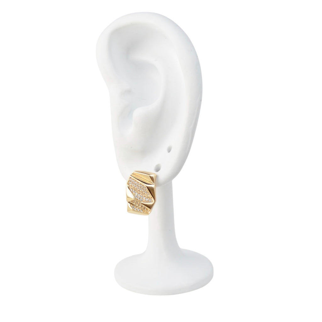 18k Gold Plated Earrings Elegant Jewelry Gift for Women