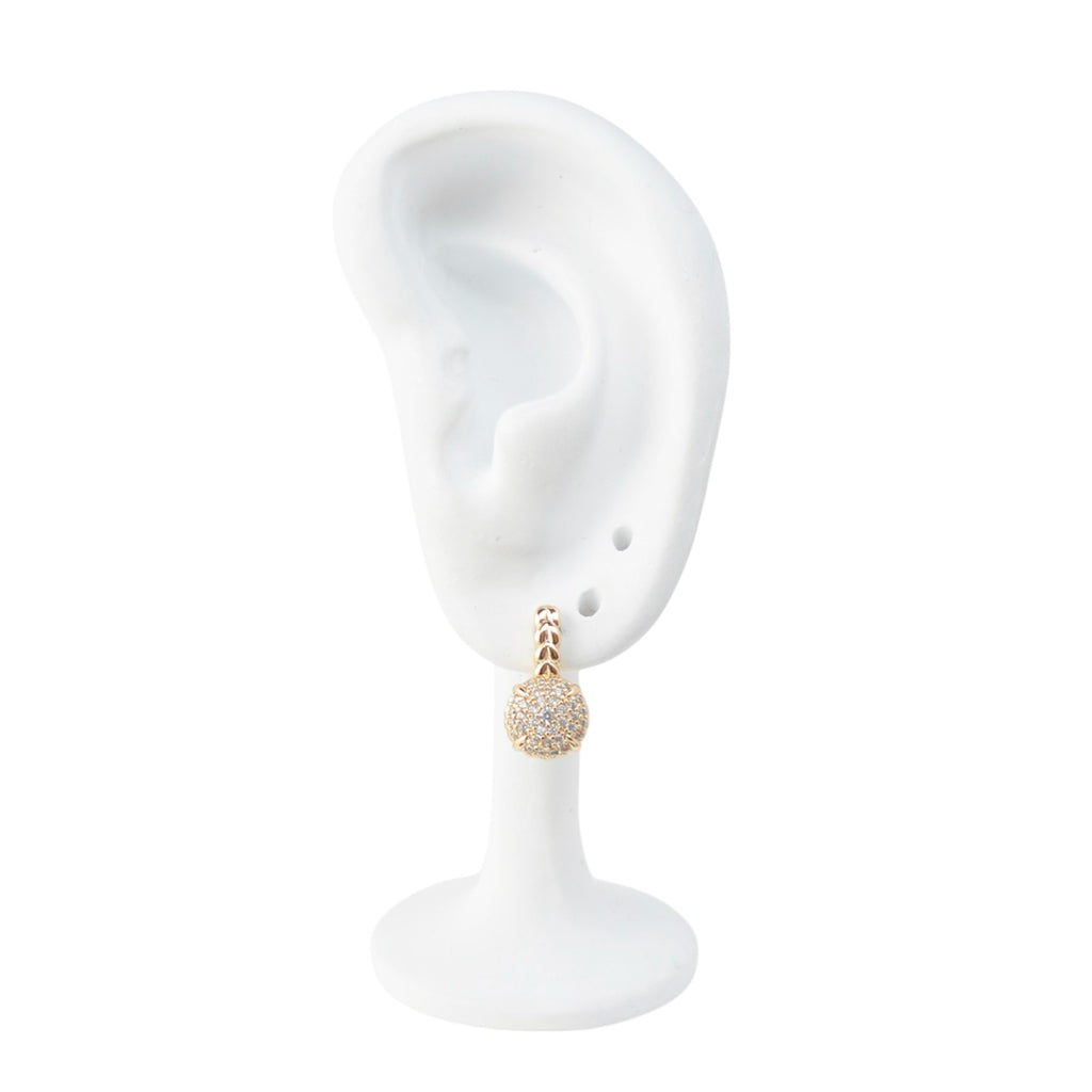 18k Gold Plated Earrings Trendy Fashion Jewelry Accessory