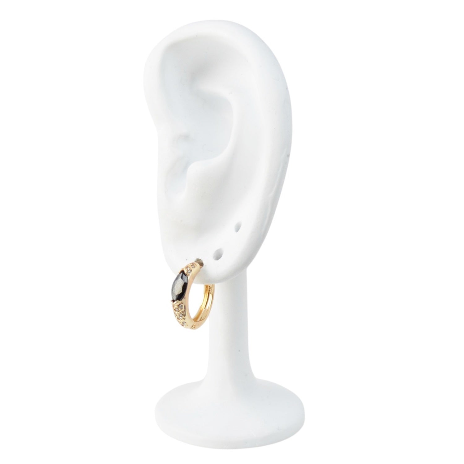 18k Gold Plated Earrings Delicate Jewelry with Shiny Finish