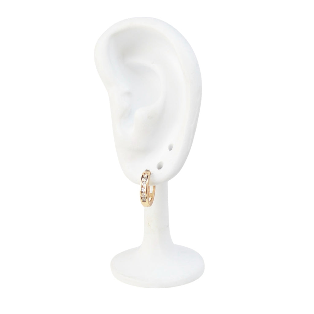 18k Gold Plated Earrings Simple Elegant Everyday Jewelry