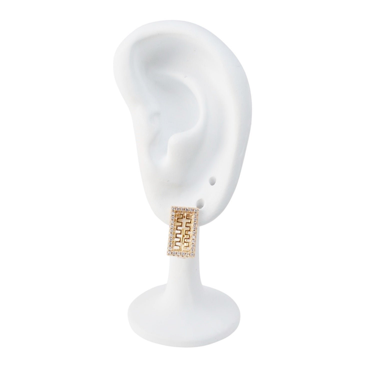 18k Gold Plated Earrings Fashion Gift for Mom Sister Wife