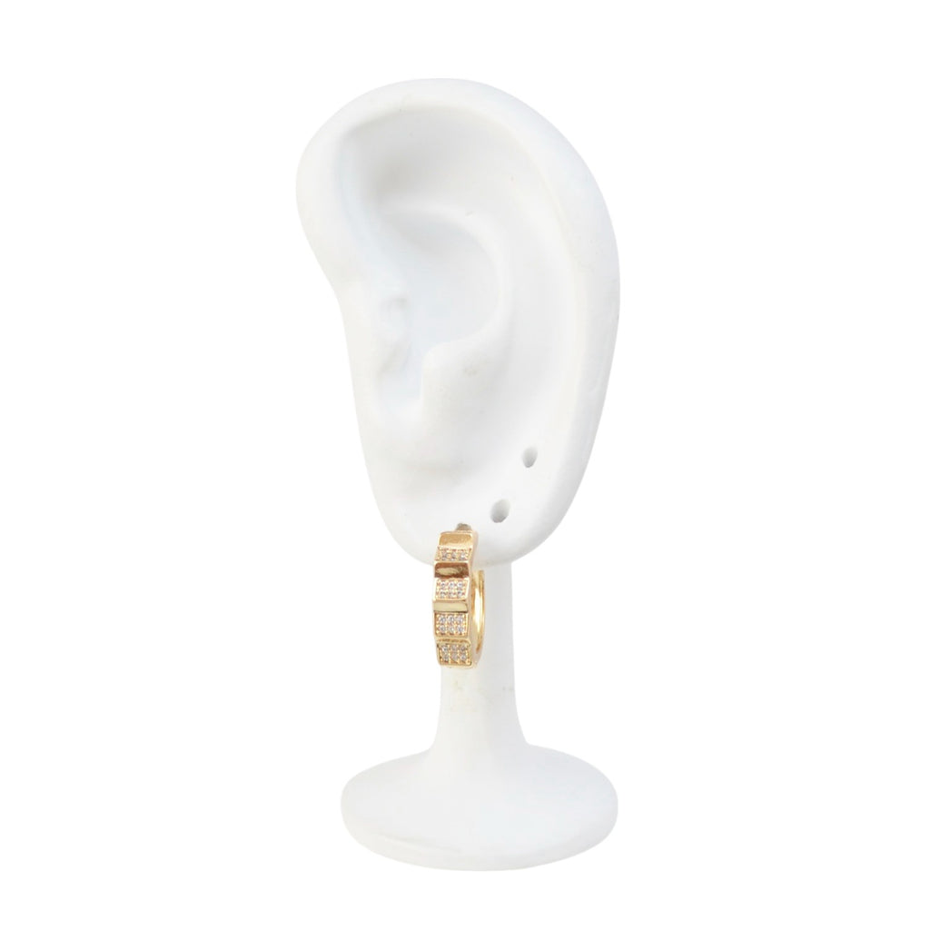 18k Gold Plated Earrings Elegant Gift for Her Everyday Jewelry