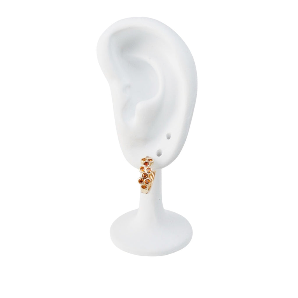 18k Gold Plated Earrings Minimalist Style for Everyday Wear