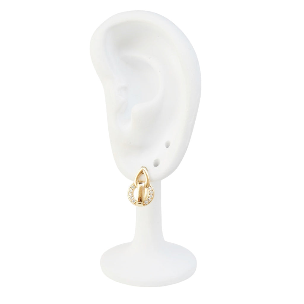 18k Gold Earrings Premium Quality Women's Jewelry Gift