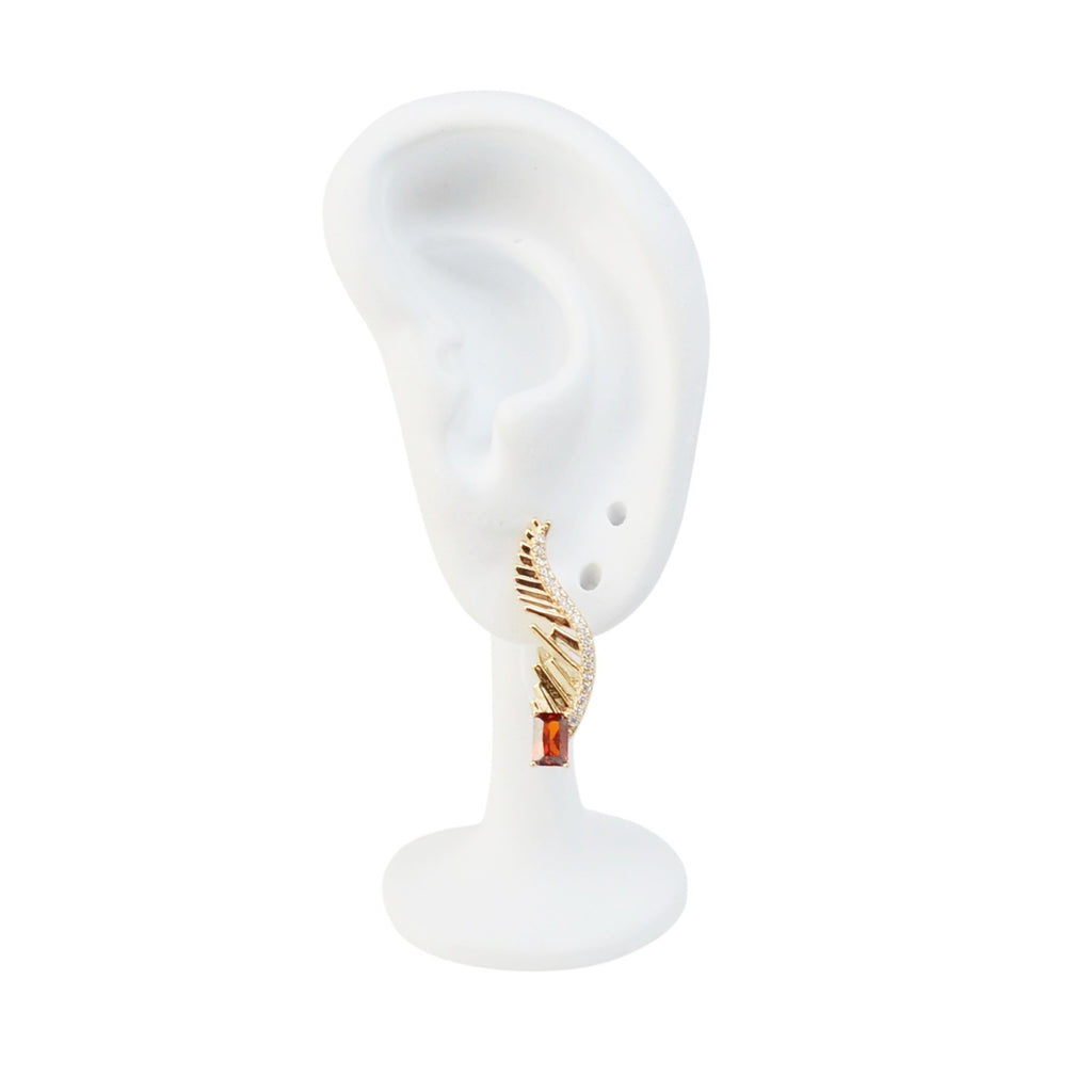 18k Gold Plated Earrings Anniversary Gift for Women
