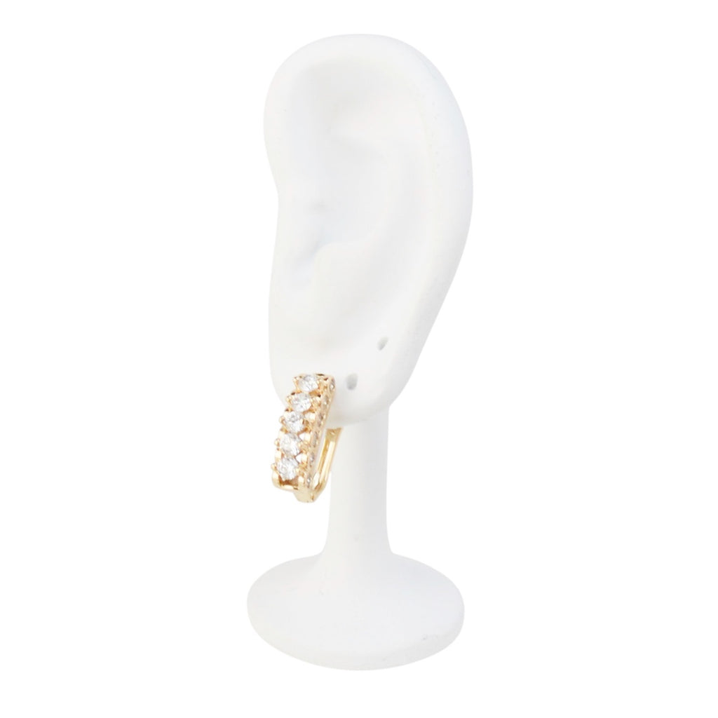 18k Gold Plated Earrings Stylish Everyday Earrings