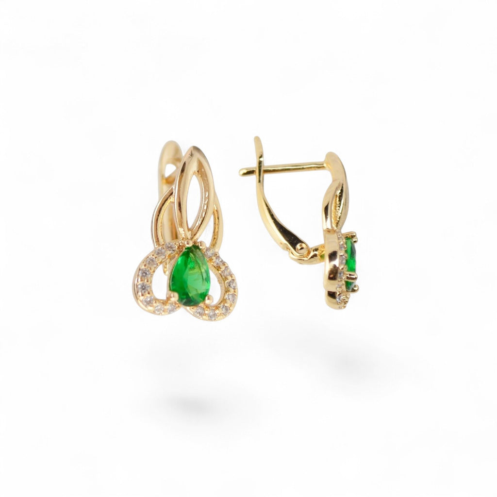 18k Gold Plated Earrings Elegant Statement Jewelry