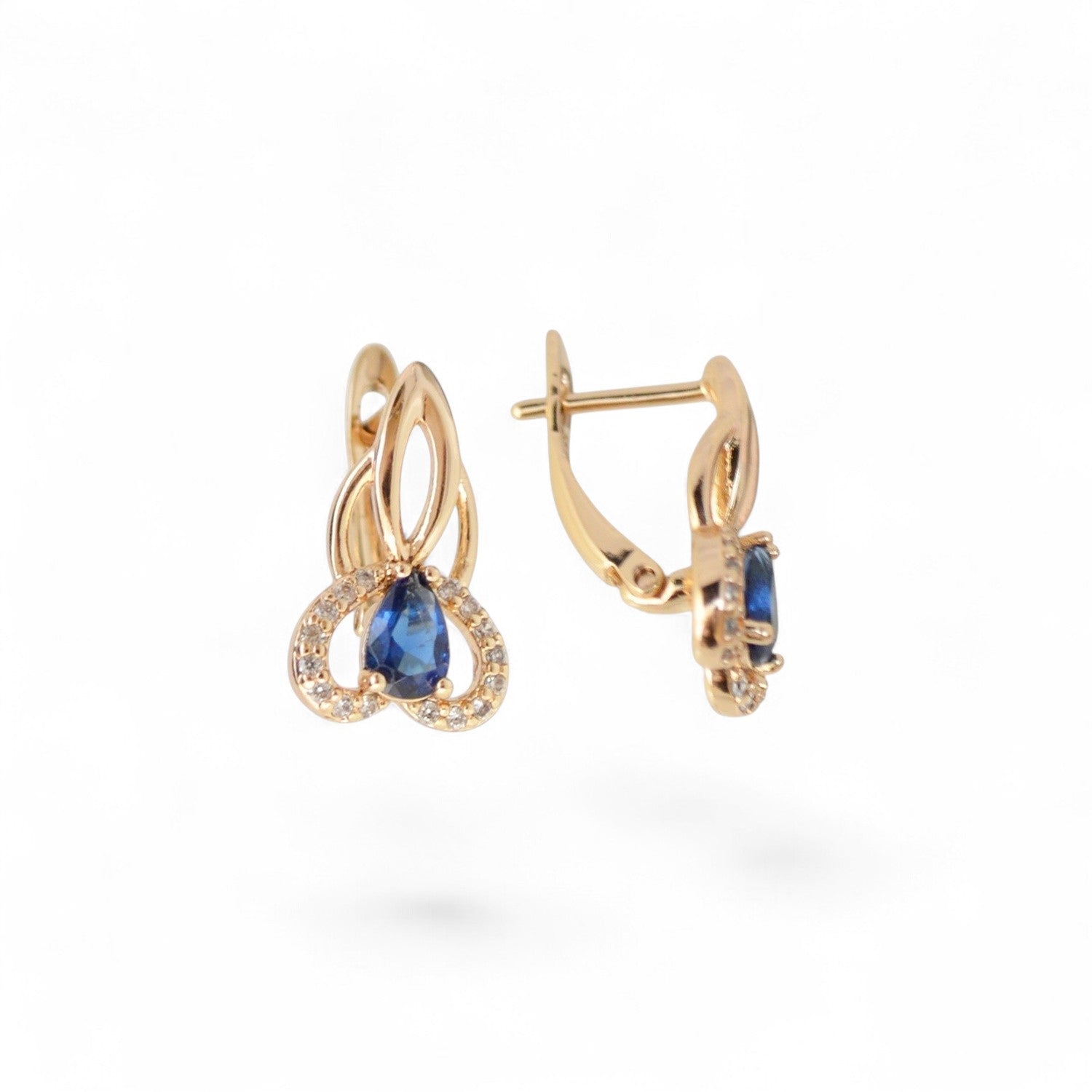 18k Gold Plated Earrings Fine Fashion Jewelry for Women
