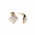 18k Gold Plated Earrings Classic Gold Style