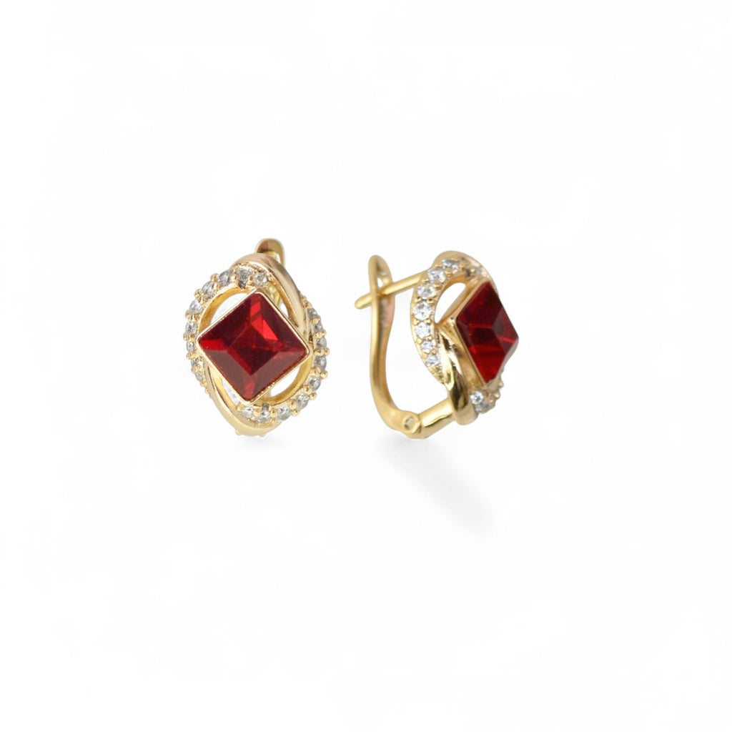 18k Gold Plated Earrings Gift for Birthday and Holidays