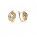 18k Gold Plated Earrings Stylish Jewelry Collection