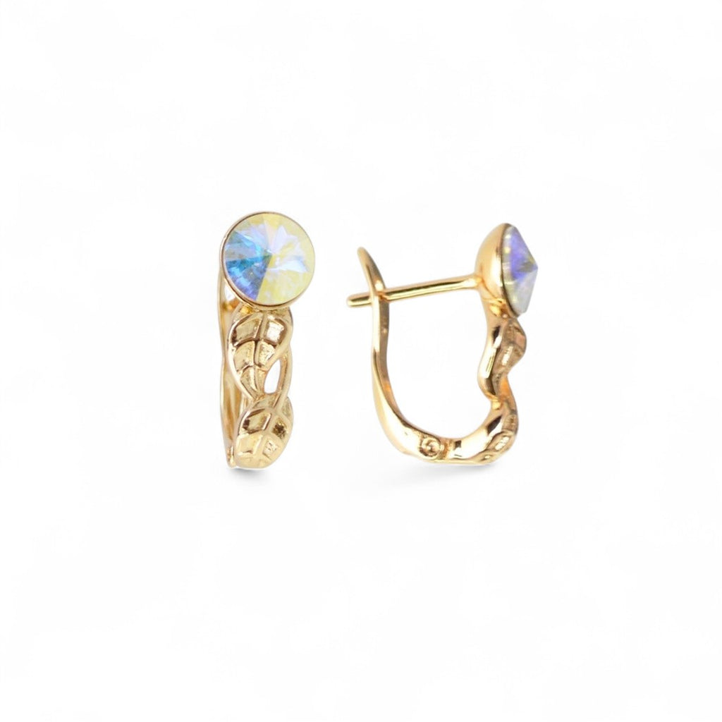 18k Gold Plated Earrings Trendy Women's Accessories