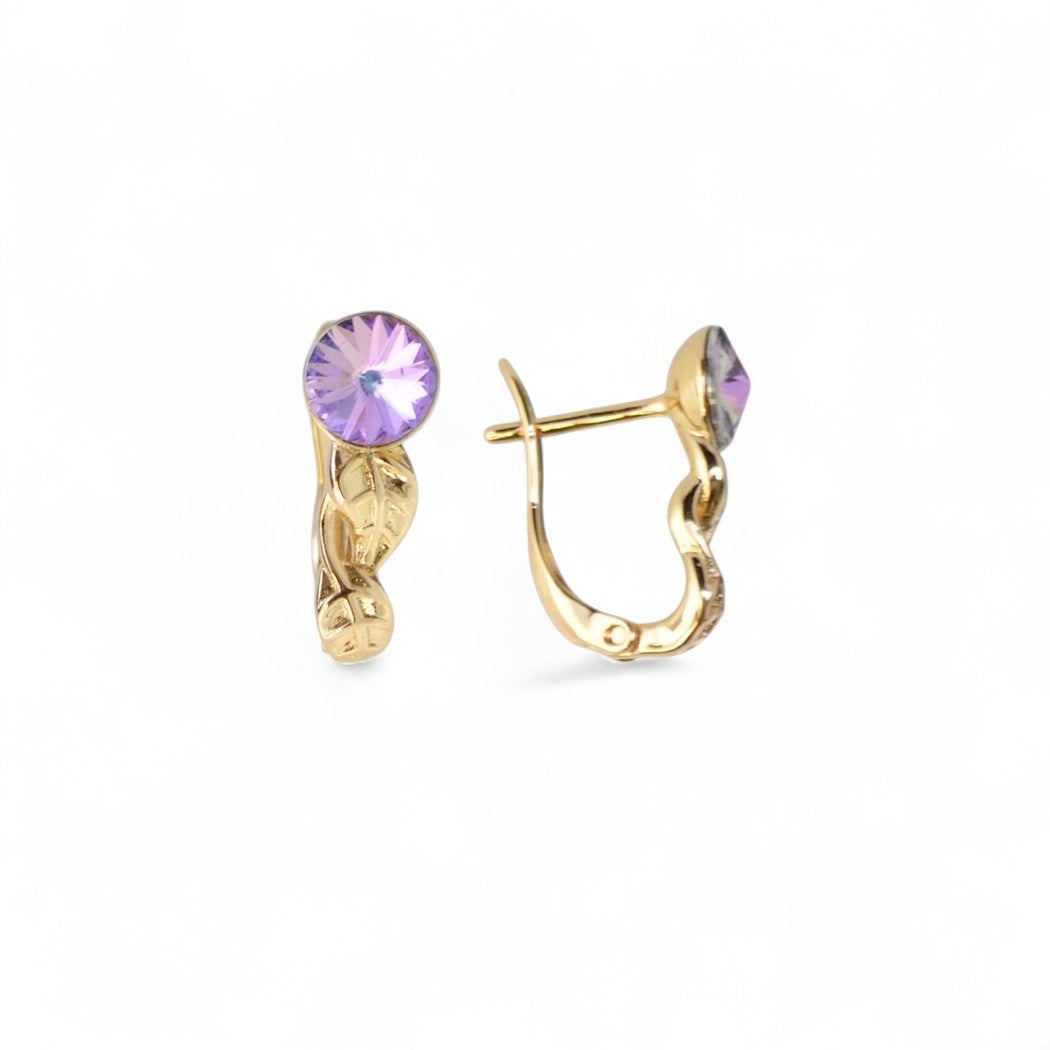 18k Gold Plated Earrings Dainty Elegant Jewelry Gift