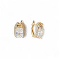 18k Gold Plated Earrings Gift for Wife and Mom