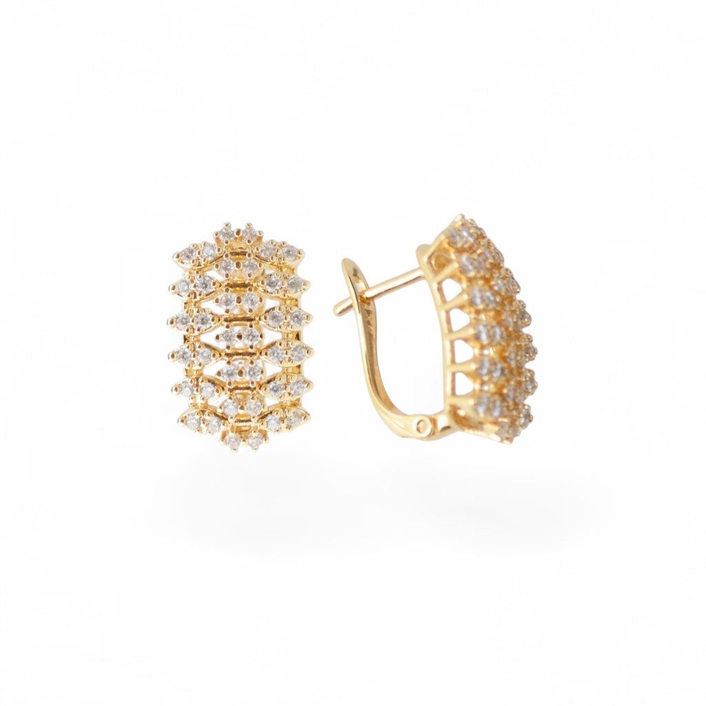 18k Gold Plated Earrings Trendy Gift for Her