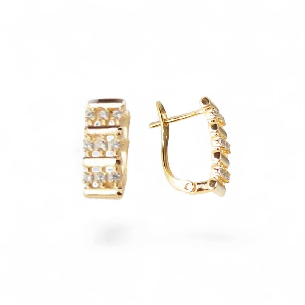 18k Gold Plated Earrings Delicate Jewelry for Gifts