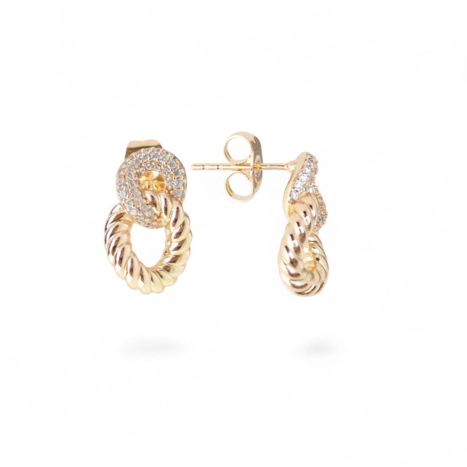 18k Gold Plated Earrings Timeless Everyday Jewelry