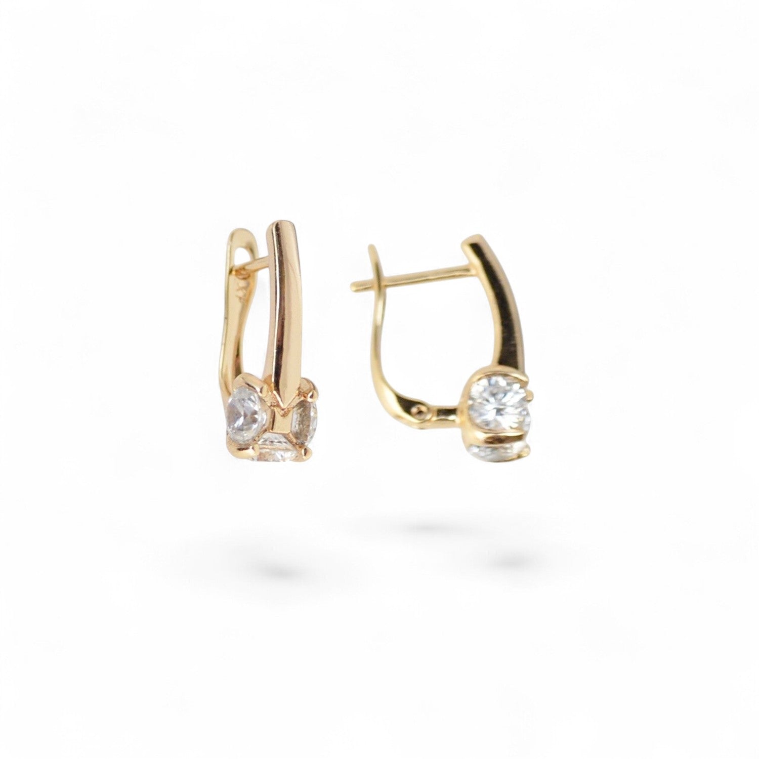 18k Gold Plated Earrings Holiday Gift for Her