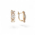 18k Gold Plated Earrings Stylish Everyday Accessory