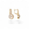 18k Gold Plated Earrings Modern Chic Jewelry