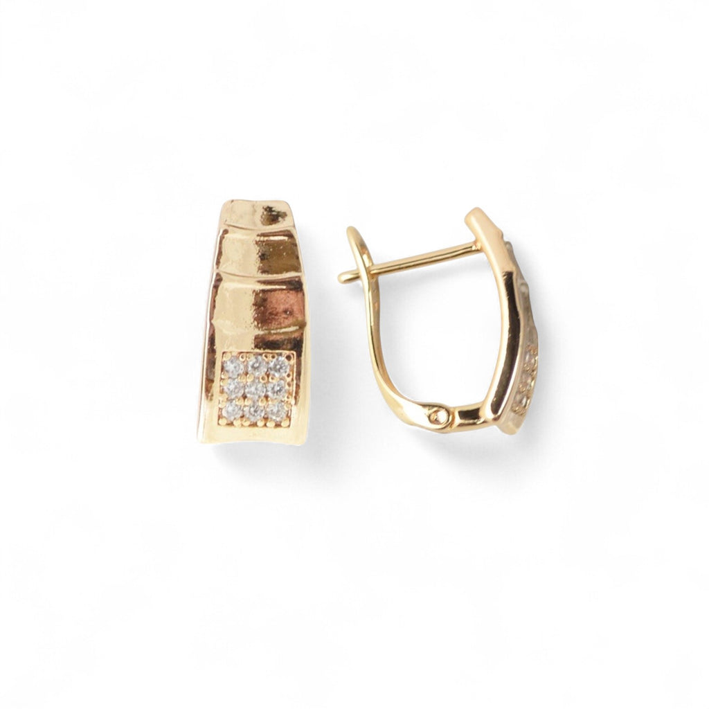 18k Gold Plated Earrings: Elegant Jewelry for Birthday Gift