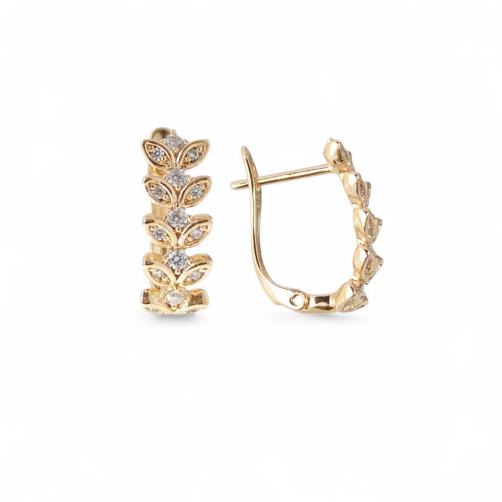18k Gold Plated Earrings: Elegant Handmade Inspired Jewelry