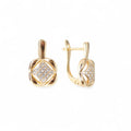18k Gold Plated Earrings Luxury Style Gift for Her