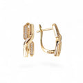 18k Gold Plated Earrings Beautiful Gift for Wife Girlfriend