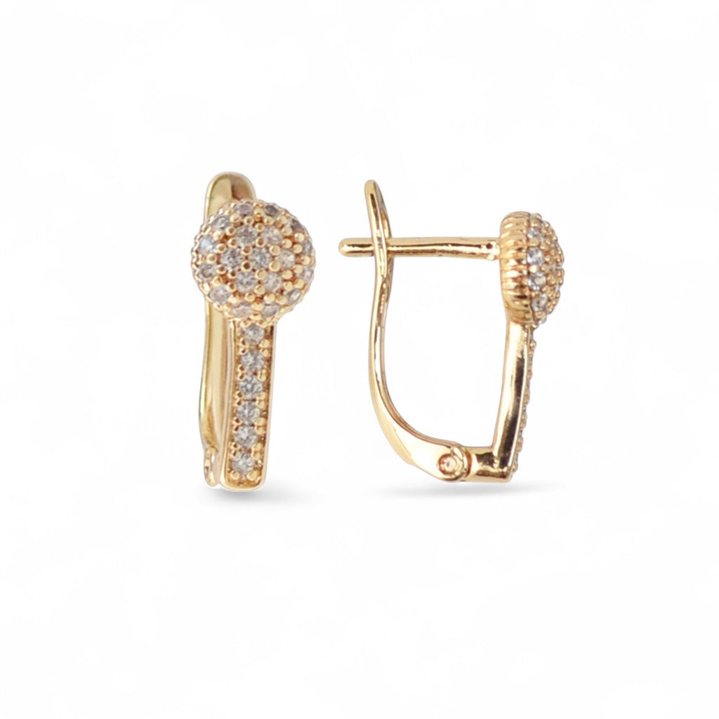 18k Gold Plated Earrings Birthday Anniversary Gift for Her