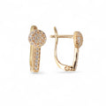 18k Gold Plated Earrings Birthday Anniversary Gift for Her