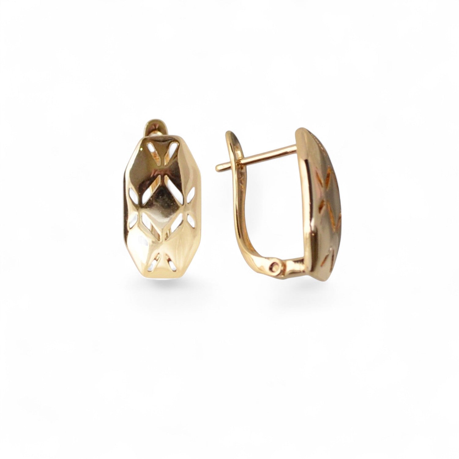18k Gold Plated Earrings Elegant Jewelry for Special Moments