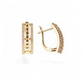 18k Gold Plated Earrings Trendy Accessories for Modern Women