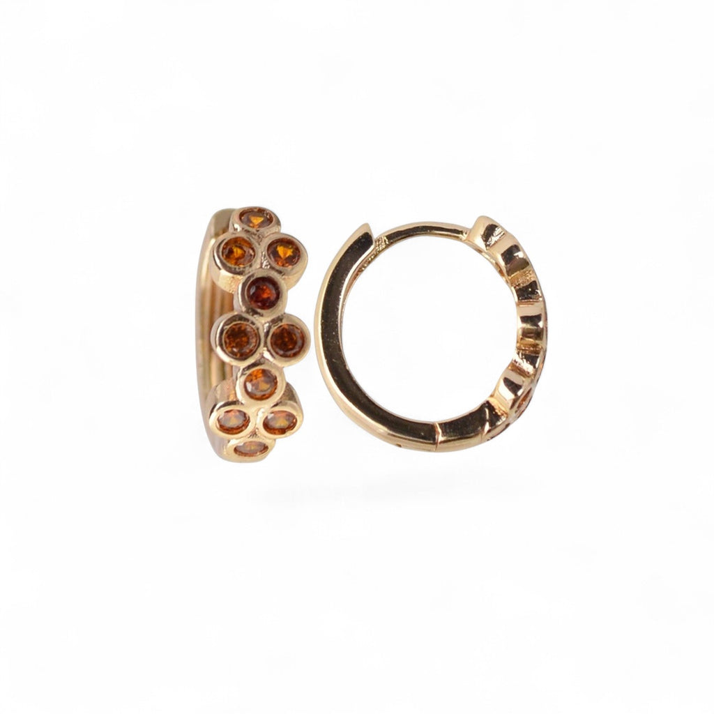 18k Gold Plated Earrings Minimalist Style for Everyday Wear