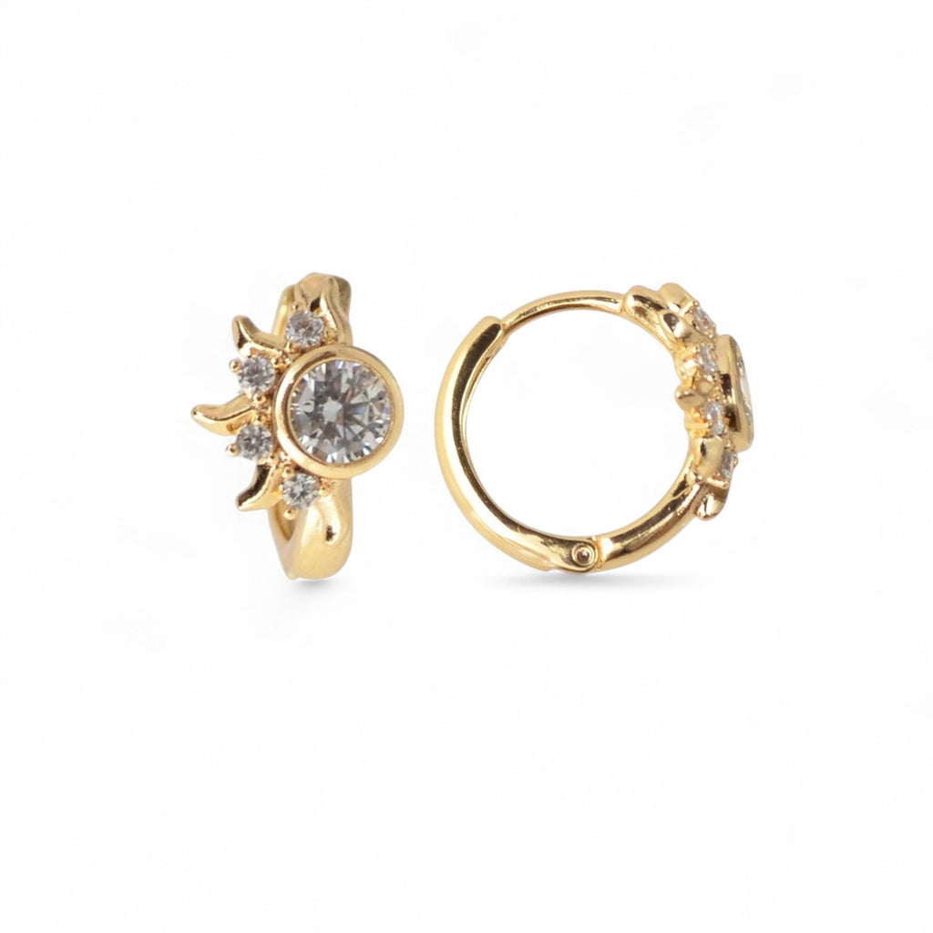 18k Gold Plated Earrings Beautiful Jewelry Gift for Her
