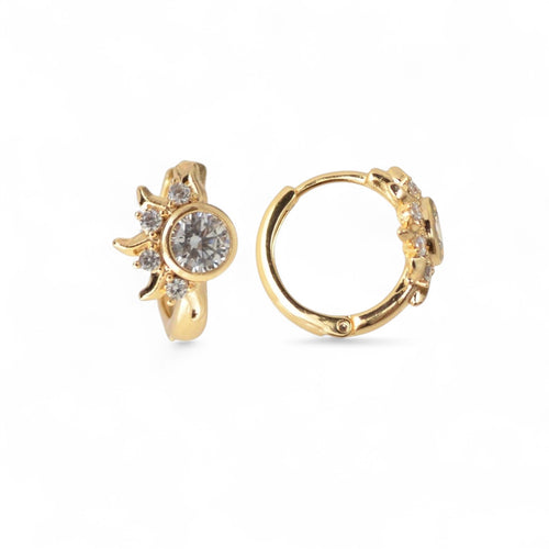 18k Gold Plated Earrings Beautiful Jewelry Gift for Her